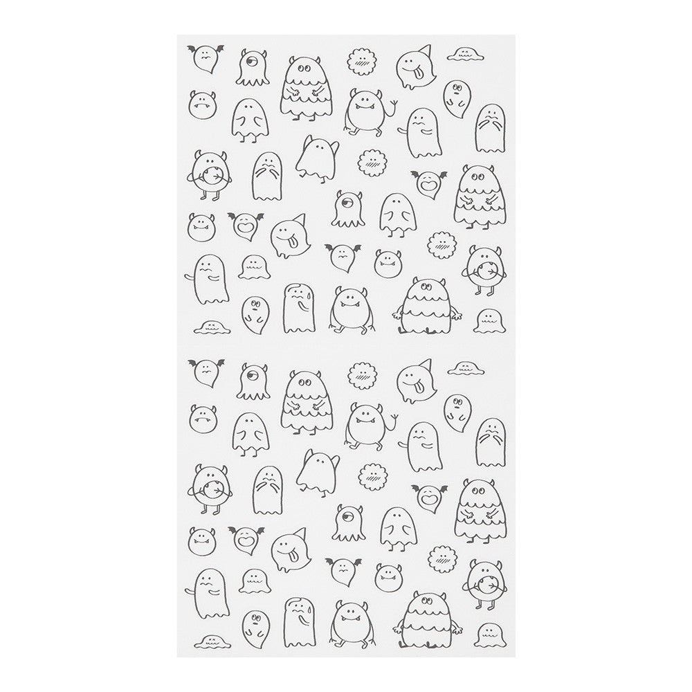 Midori Sticker Collection Chat Monsters