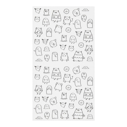 Midori Sticker Collection Chat Monsters