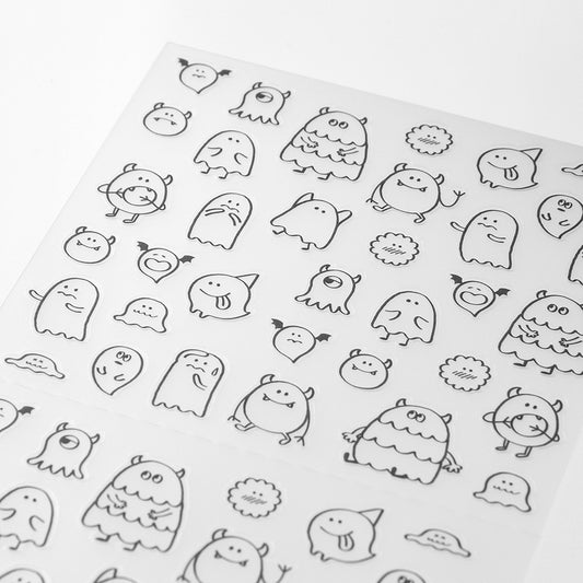 Midori Sticker Collection Chat Monsters