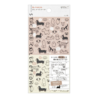 Naklejki Midori Sticker Collection Chat Psy
