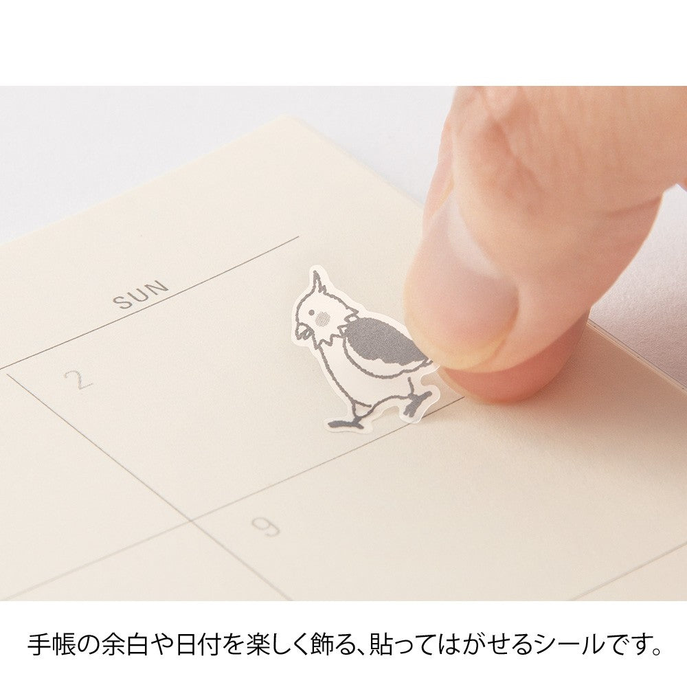 Naklejki Midori Sticker Collection Chat Ptaki