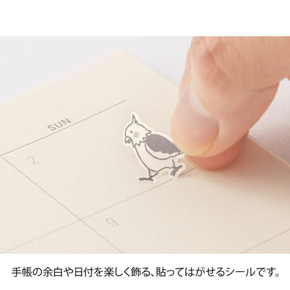 Naklejki Midori Sticker Collection Chat Ptaki