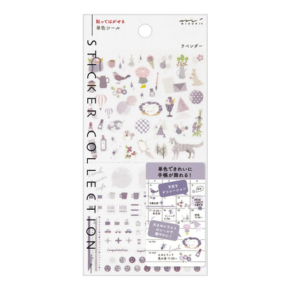 Midori Sticker Collection Lavender Color