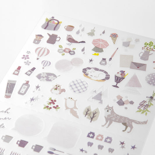 Midori Sticker Collection Lavender Color