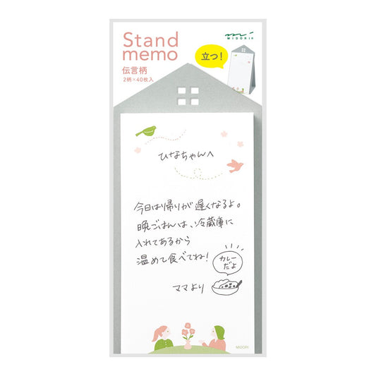 Notes pionowy Midori Stand Memo Pad - Wiadomość
