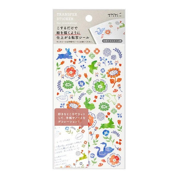 Naklejki Midori Transfer Sticker Łąka