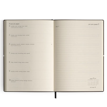 Diary + memo CIAK 15x21 Coral