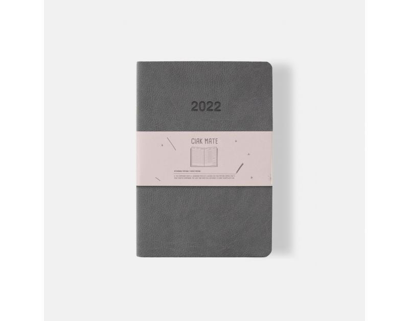 Calendar + memo MAT CIAK 15x21 Dark Grey