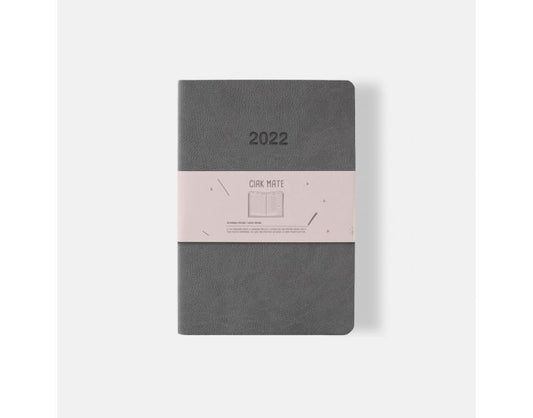Calendar + memo MAT CIAK 15x21 Dark Grey