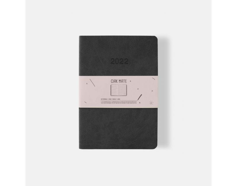 Calendar + memo MAT CIAK 15x21 Black