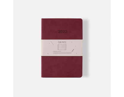 Calendar + memo MAT CIAK 15x21 Red
