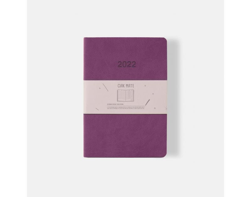 Calendar + memo MAT CIAK 15x21 Lilac