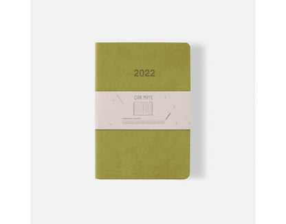 Diary + memo MAT CIAK 15x21 Lime