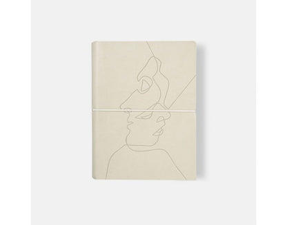 CIAK Faces 12x17 Beige Diary