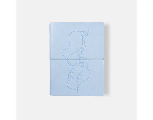CIAK Faces 12x17 Light Blue Planner