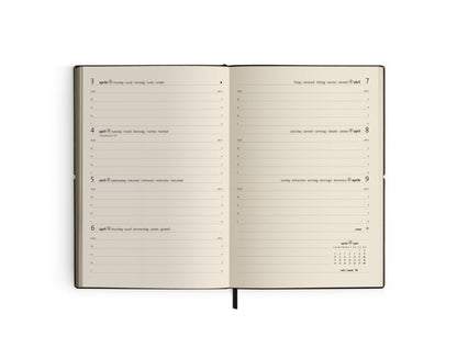 CIAK Evo Weekly Planner 12x17 Black