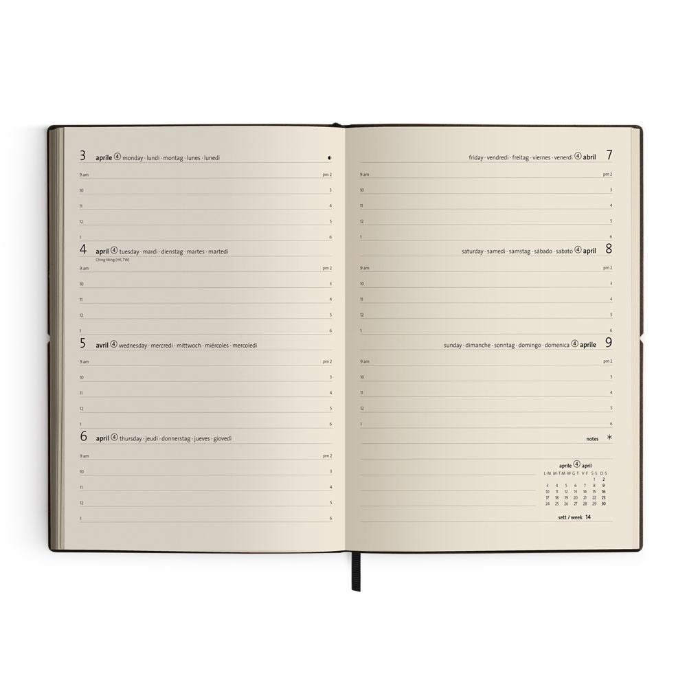 CIAK Evo Weekly Planner 12x17 Coral