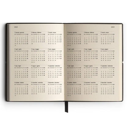 Daily calendar CIAK 12x17 Brown