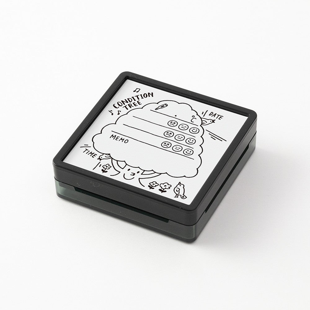 Pieczątka Midori Paintable Pre-inked Stamp Zdrowie