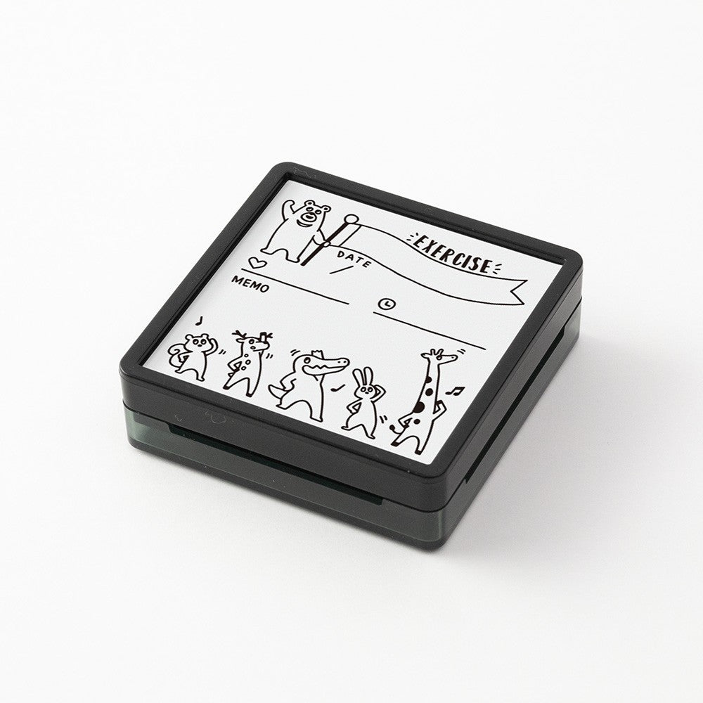 Midori Paintable Pre-inked Stamp Exercises