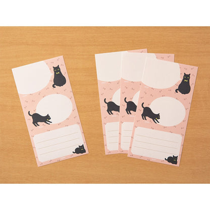 Midori Sticker 2545 Black Cat