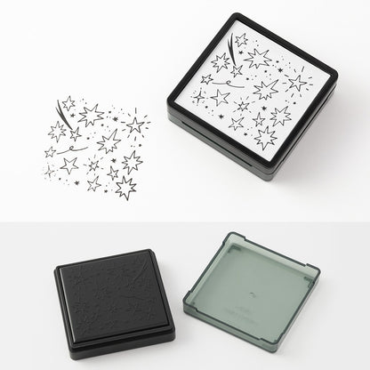 Midori Paintable Stamp Pre-inked Star