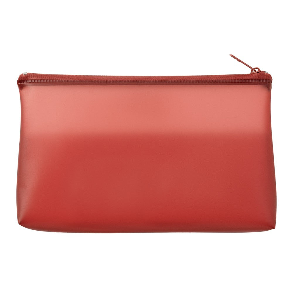 Midori Clear Soft Pouch Red