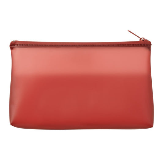 Midori Clear Soft Pouch Red