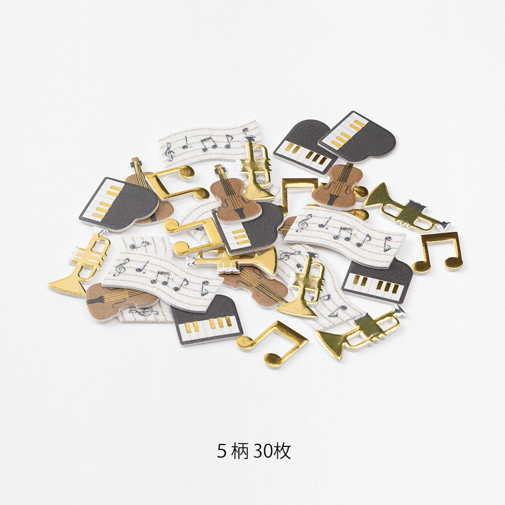 Midori Museum Sticker 2573 Music