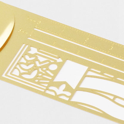 Midori Clip Ruler Decorative patterns