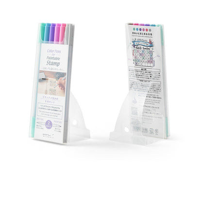 Midori Color Pens for Paintable Stamp Relax
