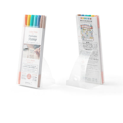 Midori Color Pens for Paintable Stamps Happiness