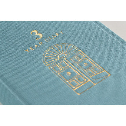 Pamiętnik Midori 3 Years Diary | Jasnoniebieski