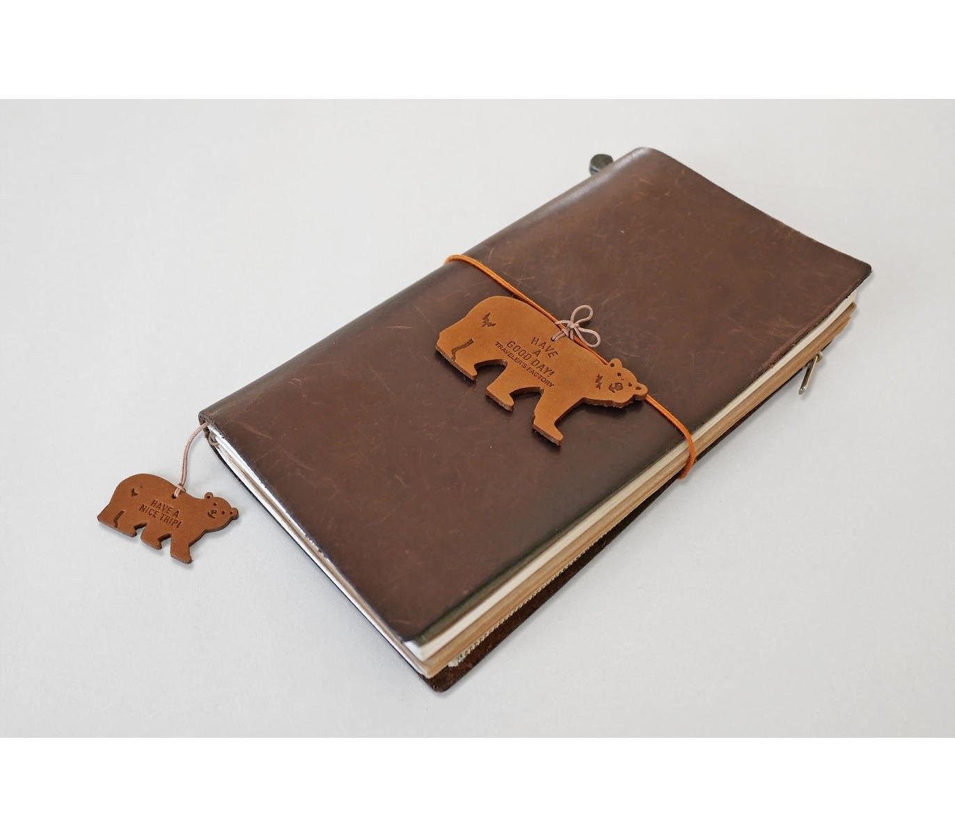 Leather tag TF Leather Tag Bear