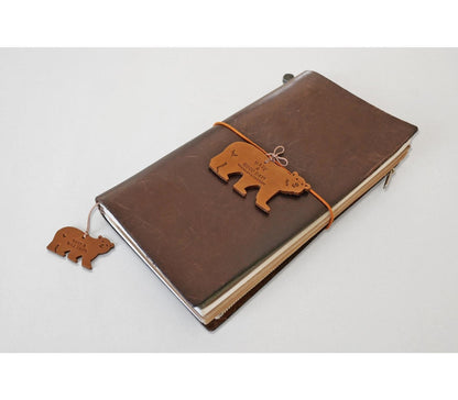Leather tag TF Leather Tag Bear