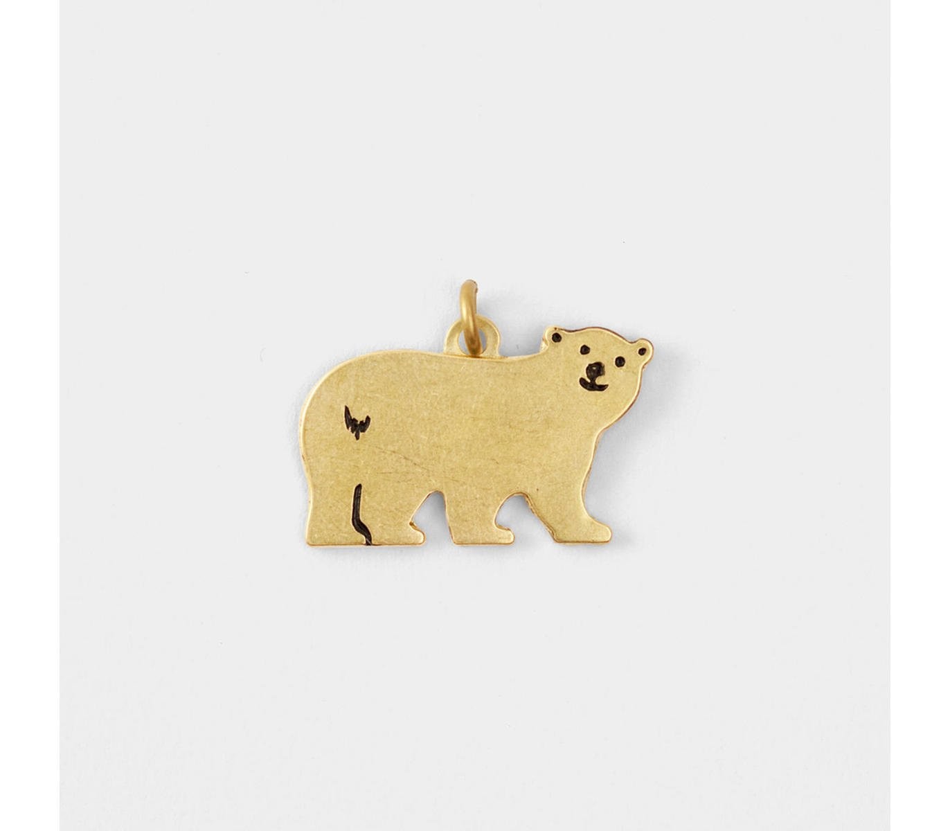 TF Brass Charm Bear