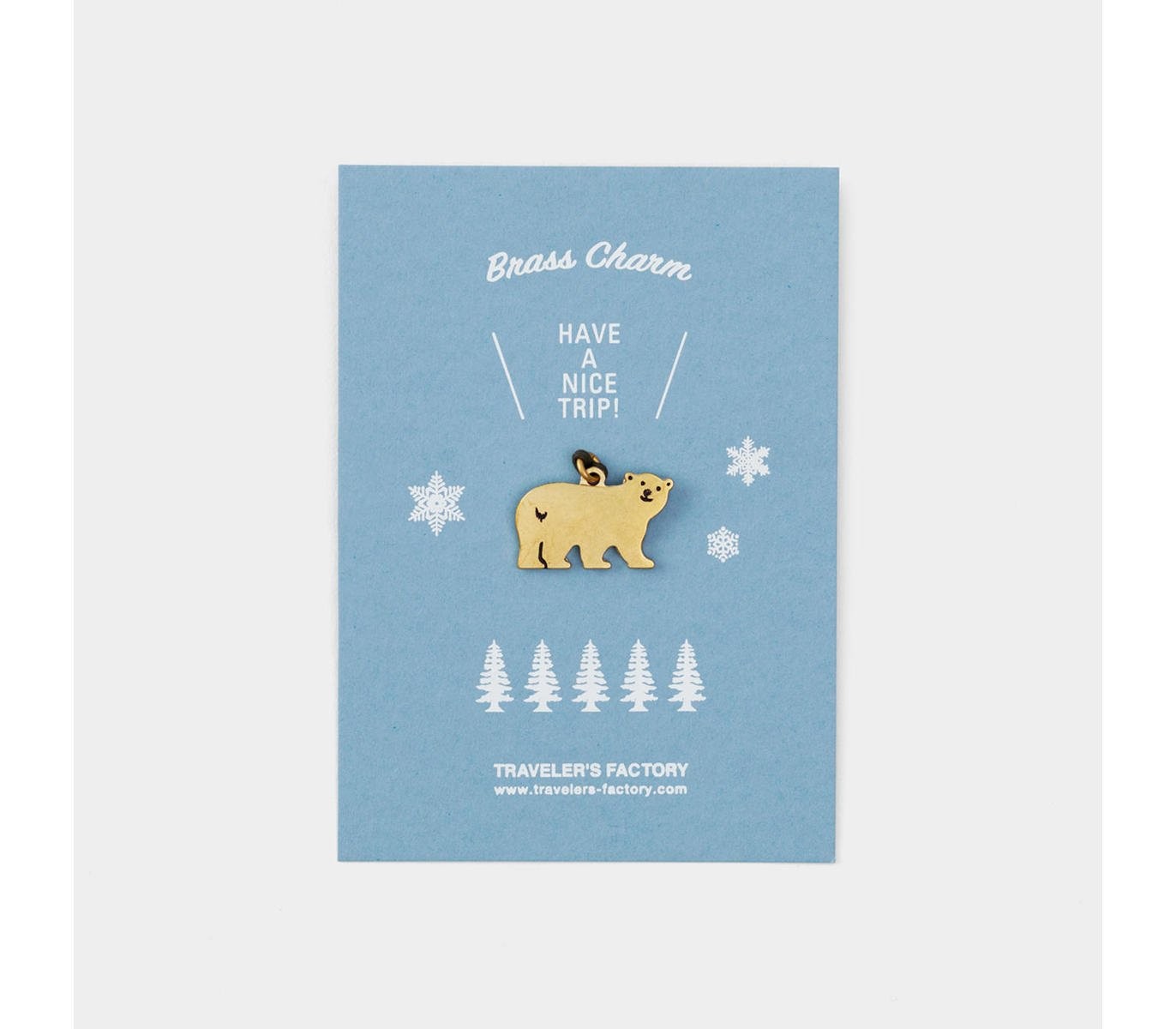 TF Brass Charm Bear