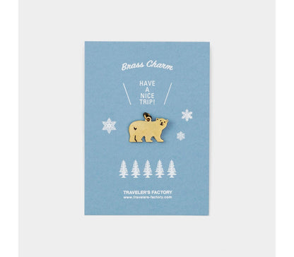 TF Brass Charm Bear