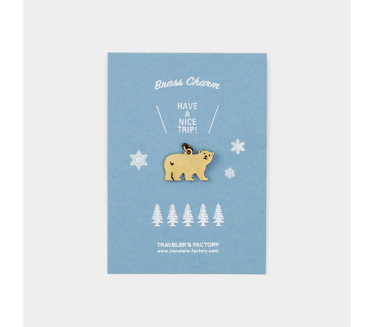 TF Brass Charm Bear