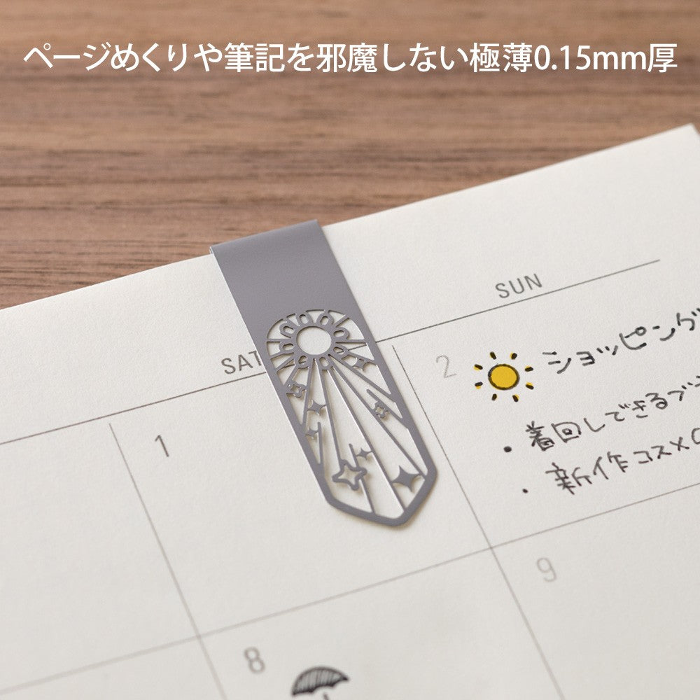 Midori Clip Bookmarker Weather A