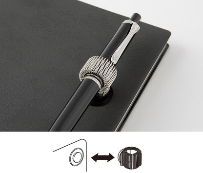 Midori Magnet Penholder Silver