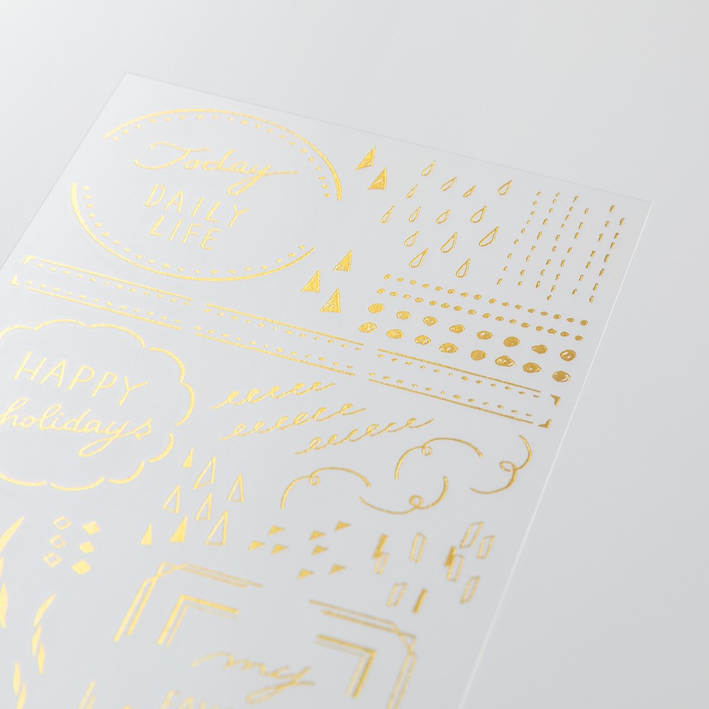 Midori Transfer Stickers Geometric Shapes