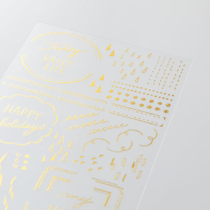 Midori Transfer Stickers Geometric Shapes