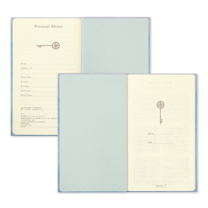 Midori Diary Gate 12-Month Planner | Blue