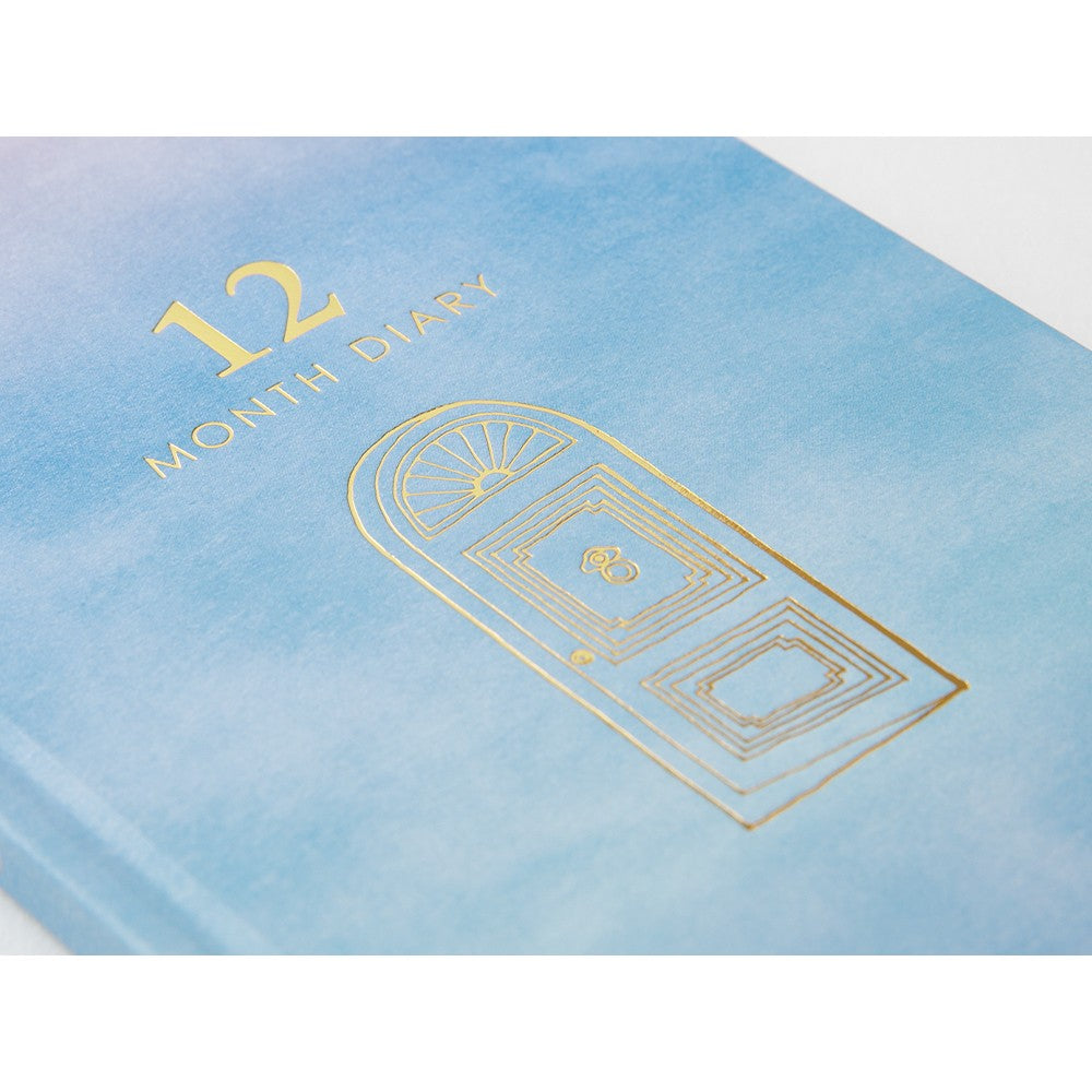 Midori Diary Gate 12-Month Planner | Blue