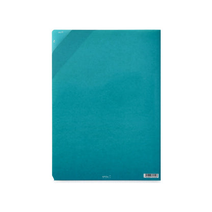 Midori A4 Folder | Blue Striped