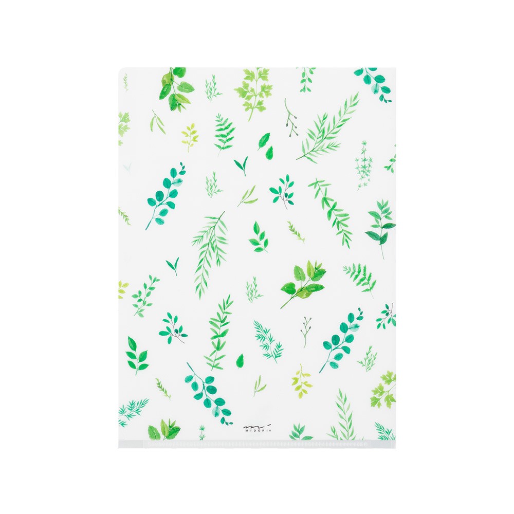 Midori A5 Folder | Leaves