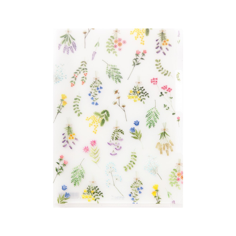 Midori A5 Folder | Dried flowers
