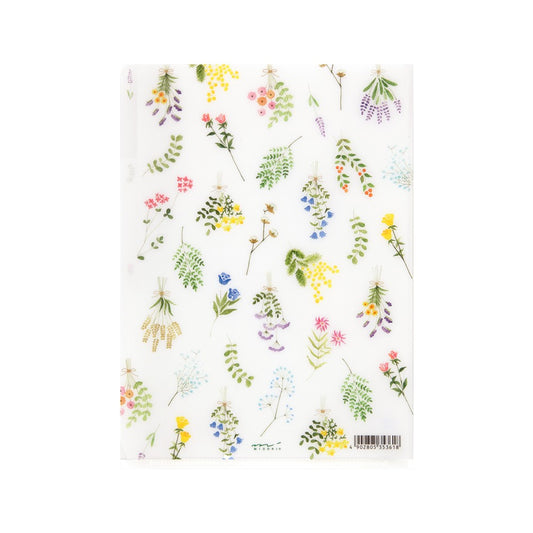 Midori A5 Folder | Dried flowers