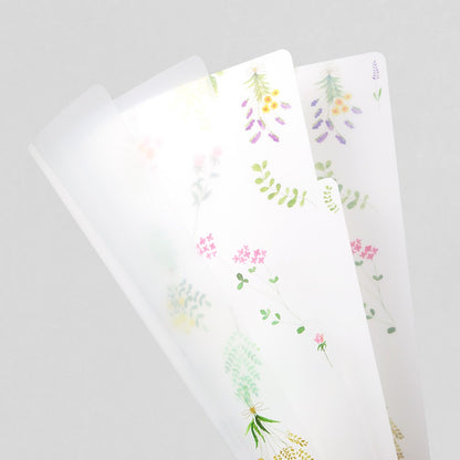 Midori A5 Folder | Dried flowers